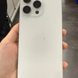 A급)아이폰15프로맥스 화이트 256GB/84%