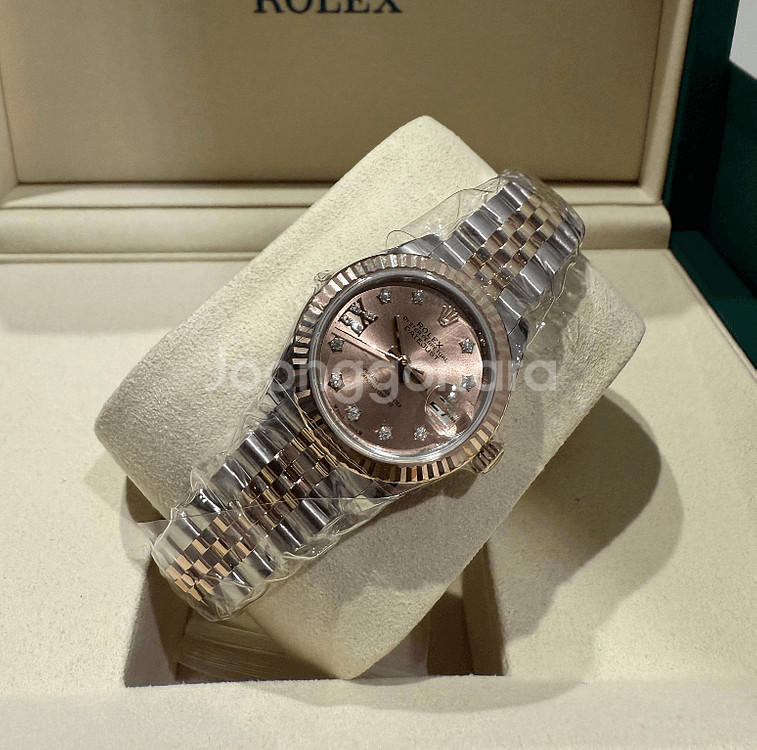 롤렉스 데이저스트 28MM 레이디저스트 로즈골드 콤비--0