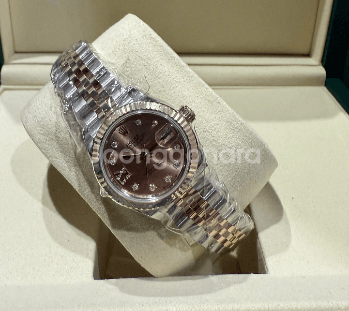 롤렉스 데이저스트 28MM 레이디저스트 로즈골드 콤비--1