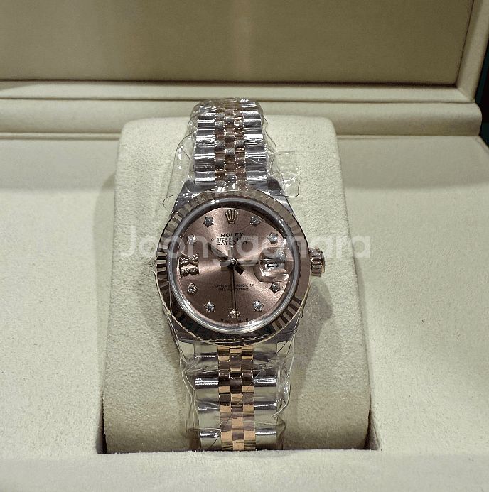 롤렉스 데이저스트 28MM 레이디저스트 로즈골드 콤비--2