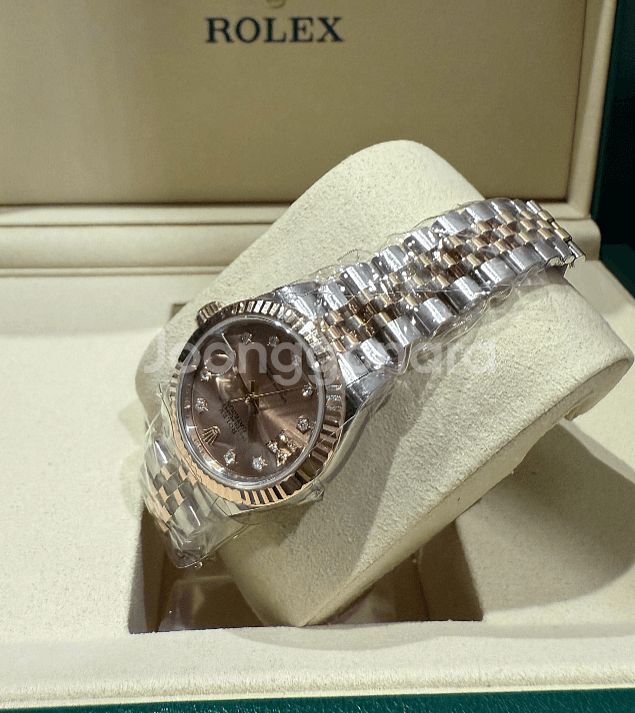 롤렉스 데이저스트 28MM 레이디저스트 로즈골드 콤비--3