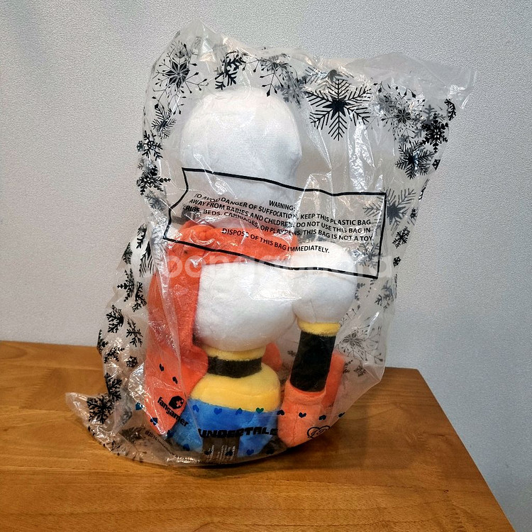 언더테일 파피루스 인형 미개봉 새상품 (팬게이머 공식)--1