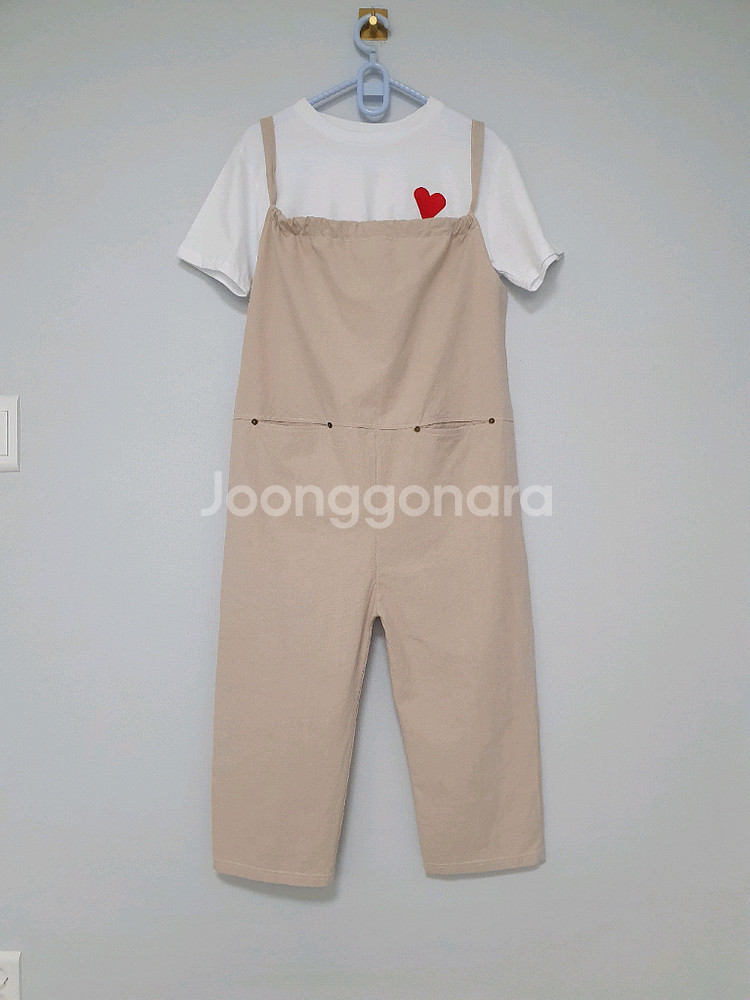 (상태좋음)키작녀 멜방바지, 점프수트 44~66반--2