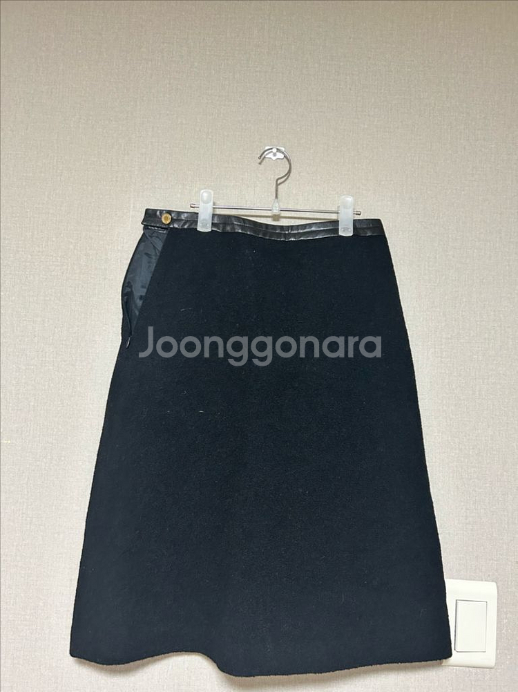 모네 MONE 리본빛 레이첼 미디 스커트 S사이즈--0