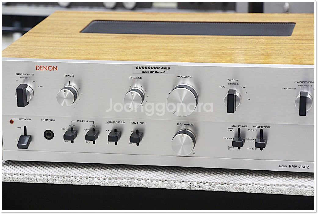 데논 A급 고급형 아날로그 인티앰프 PMA-350Z--3