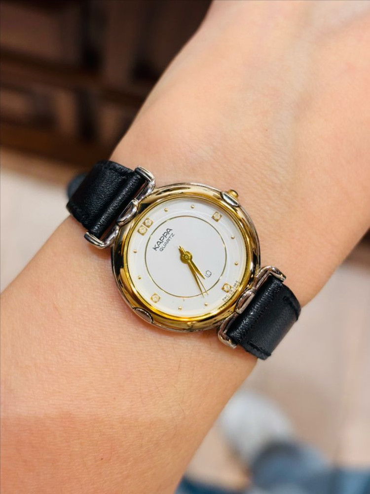 카파 kappa 여성용 빈티지 쿼츠 시계--5