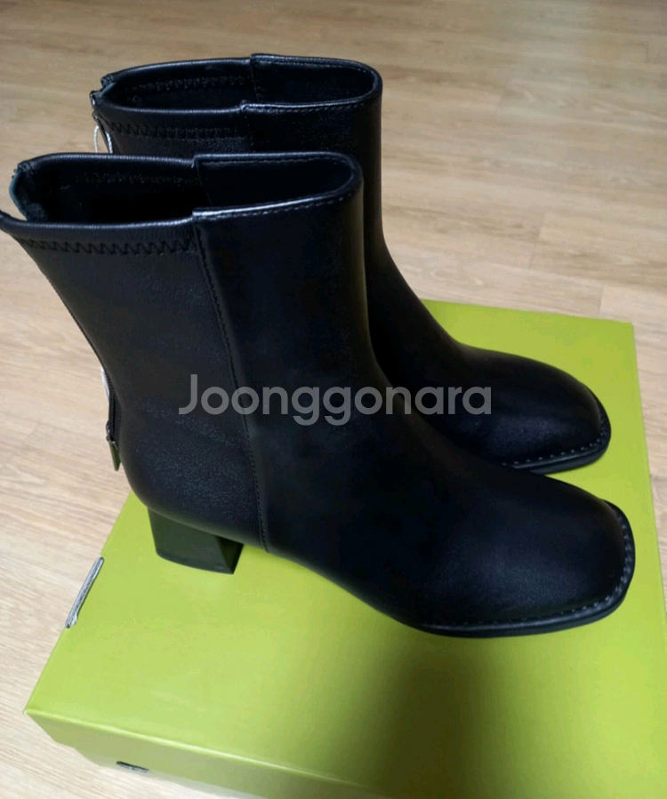 지스튜디오 양가죽 앵클부츠(235) ㅡ새상품--2