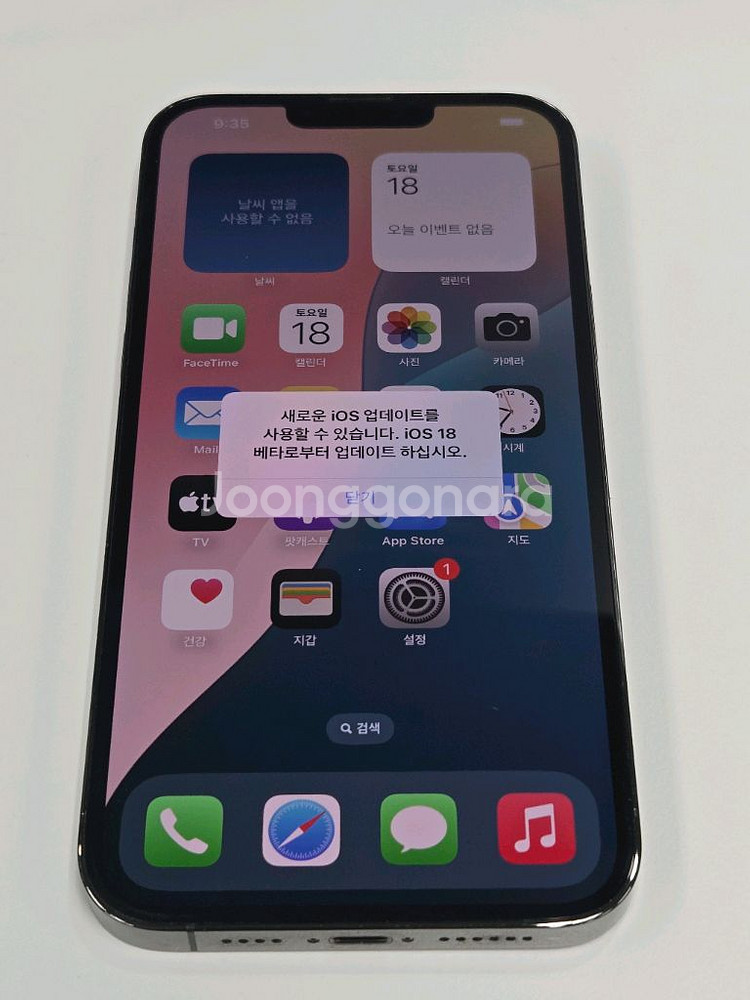 아이폰 13 Pro Max 256GB 블랙 미국판--4