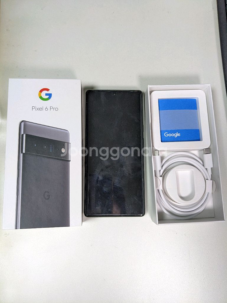 픽셀 6 프로 Black 128gb 팝니다.--0