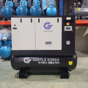 전시상품 단상 10마력 300리터 인버터 콤프레샤