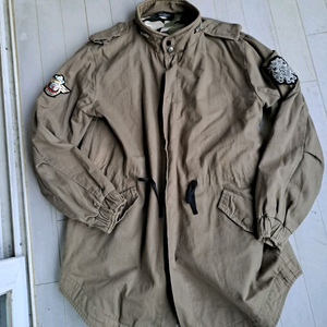 Balmain 카키 야상 점퍼