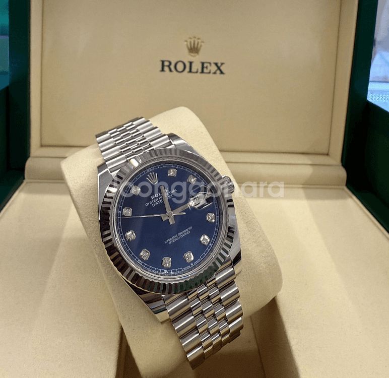 롤렉스 데이저스트 41MM 청판 스틸 10P--1