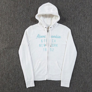 아베크롬비 A&F New York 화이트 후드집업