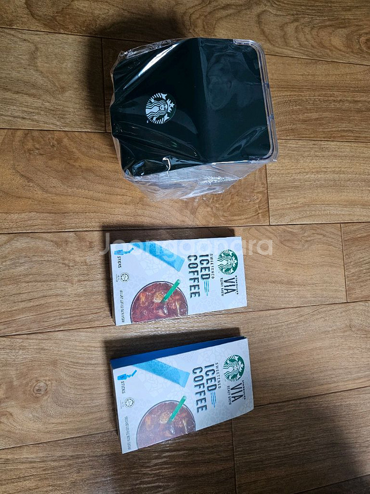 스타벅스 커피디스펜서.아이스커피비아2통 세트1 새것--1