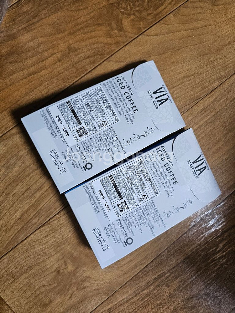 스타벅스 커피디스펜서.아이스커피비아2통 세트1 새것--2