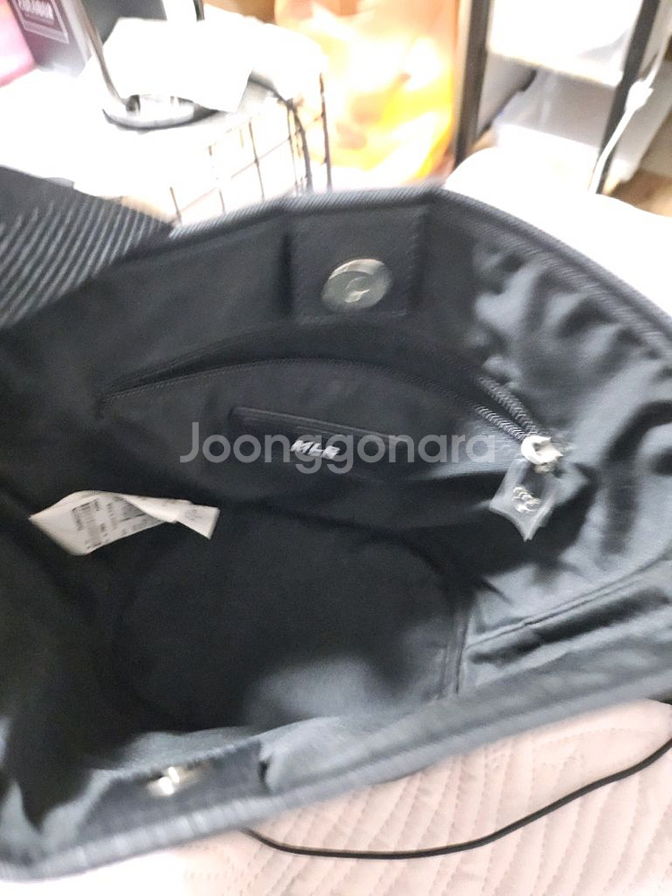 엠엘비 캔버스 버킷백--3