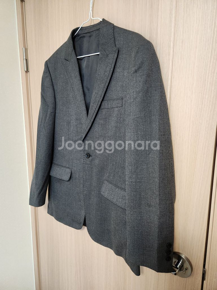 파크랜드 남자 회색정장마이자켓 95~100--3