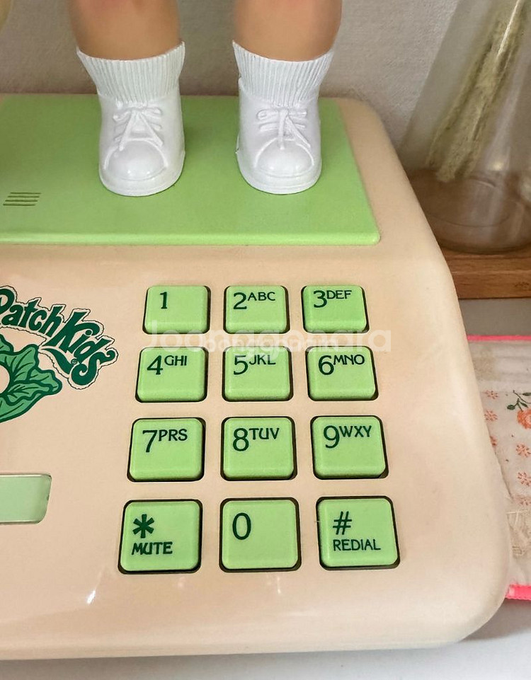 빈티지 양배추 인형 전화기 양배추 전화기--3