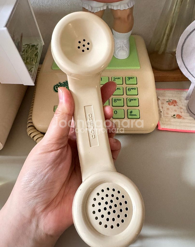 빈티지 양배추 인형 전화기 양배추 전화기--2