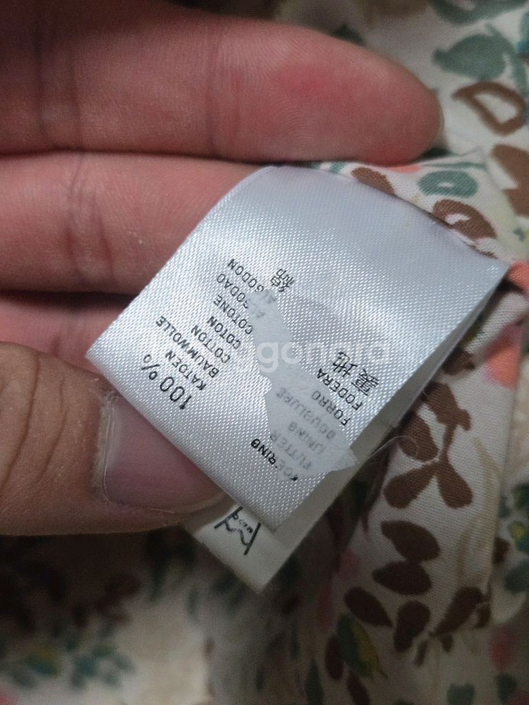 오일릴리 패턴 후드 자켓--4