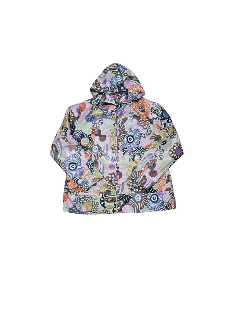 오일릴리 패턴 후드 자켓--0