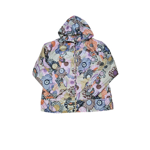 오일릴리 패턴 후드 자켓