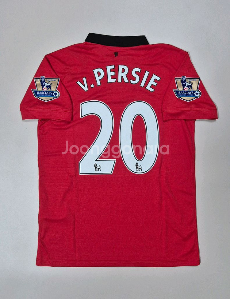 13 14 맨유 홈 반 페르시 유니폼 L 레플리카--0