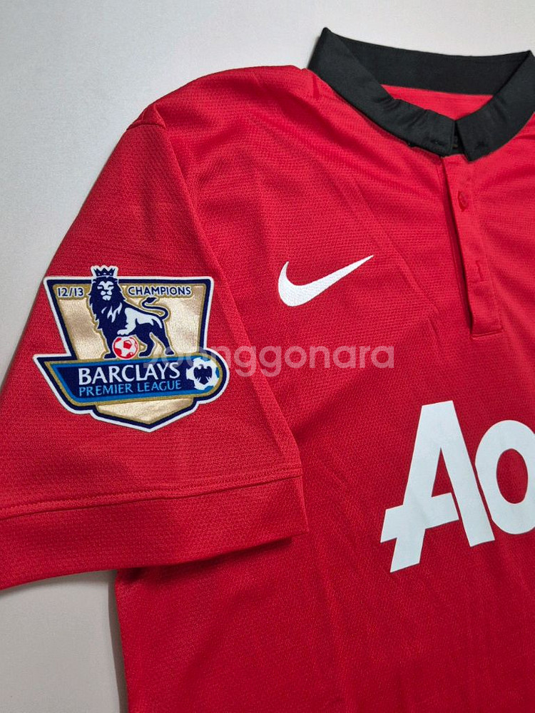 13 14 맨유 홈 반 페르시 유니폼 L 레플리카--4