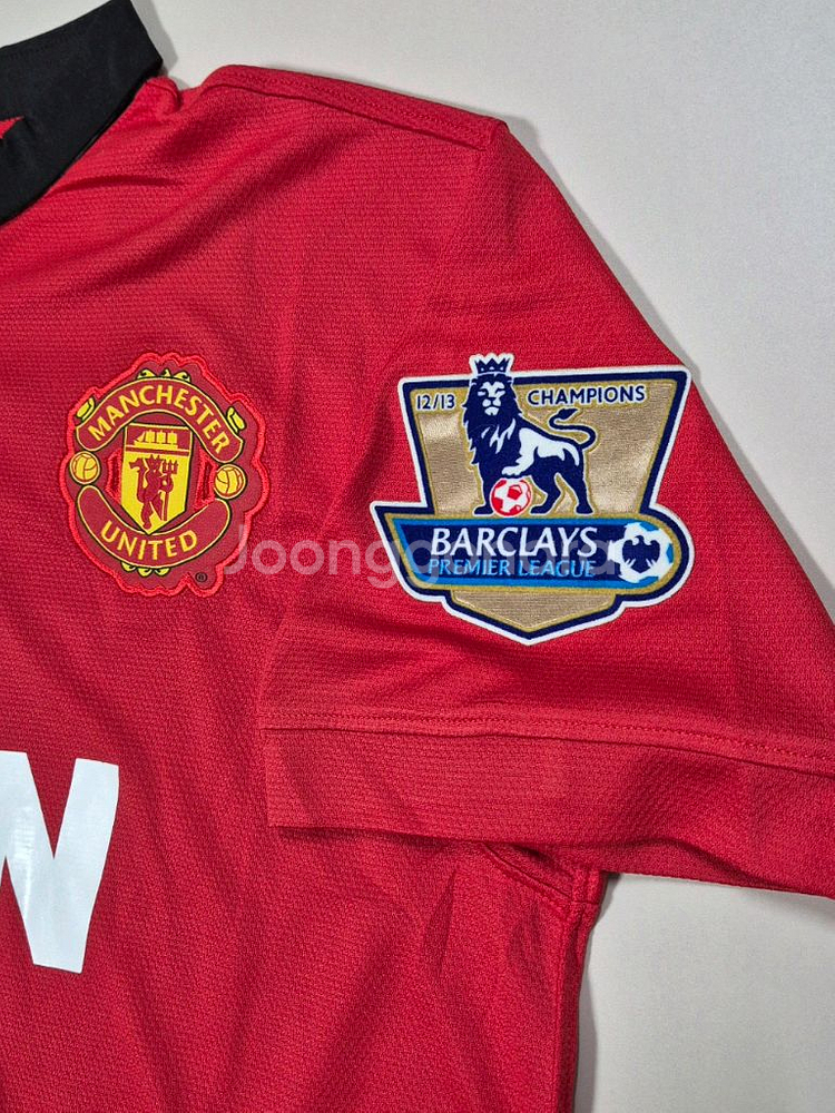 13 14 맨유 홈 반 페르시 유니폼 L 레플리카--5