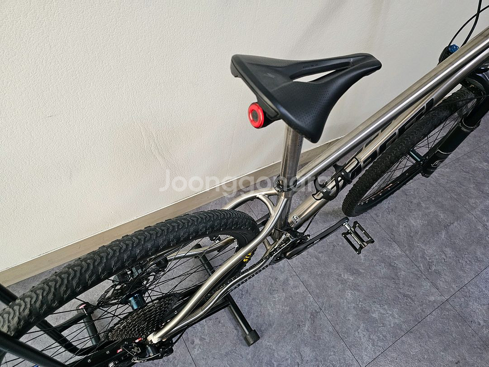 티타늄 MTB 예거 쿠거7 XT 24단 14인치--5