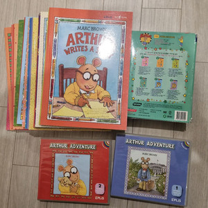 새상품수준)아서 어드밴처 원서21권+CD21+DVD6