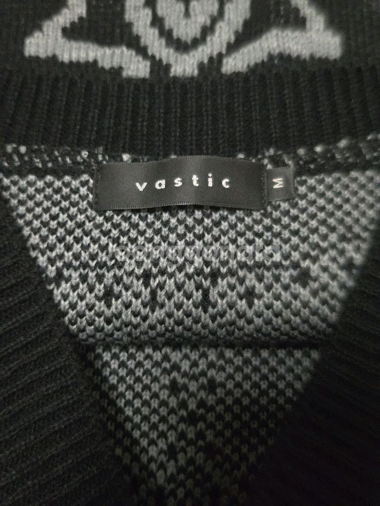 바스틱 웨스턴 패턴 니트 베스트--4