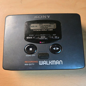 소니 워크맨 GX711 정크