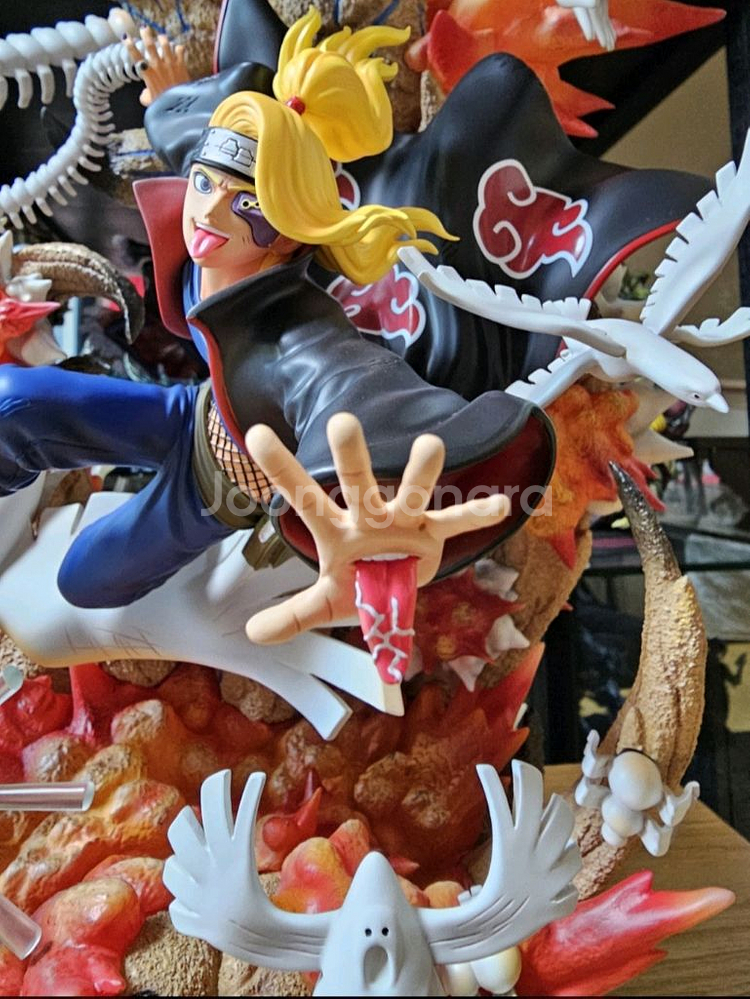 나루토 레진피규어 란디안 데이다라 팝니다--4