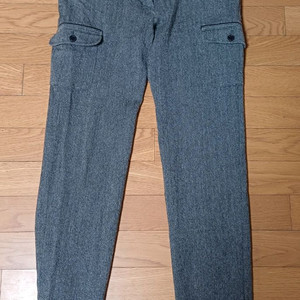 블랙앤화이트 카고 포켓 골프 바지 Black & Whi