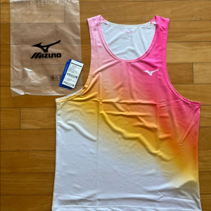 [새상품] 미즈노 런닝 싱글렛 하나비 팩 M(95)
