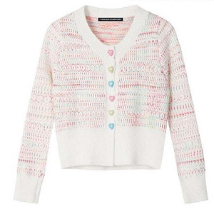 하트 니트 가디건 FREE