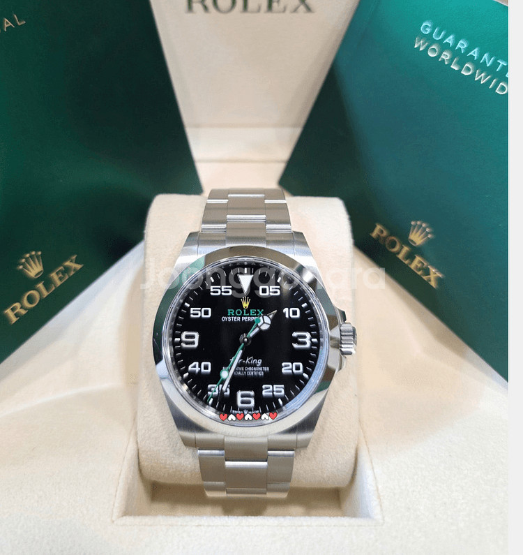 롤렉스 에어킹 25년 국내 스탬핑--0
