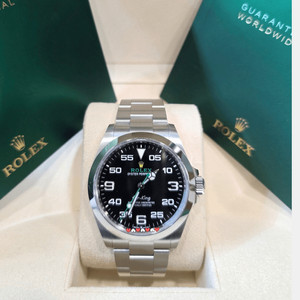 롤렉스 에어킹 25년 국내 스탬핑