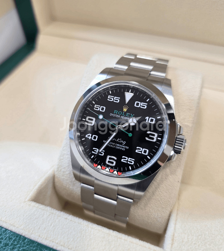 롤렉스 에어킹 25년 국내 스탬핑--2