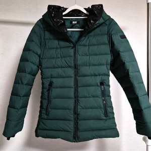 미착용 L) DKNY GOLF 경량 구스다운패딩