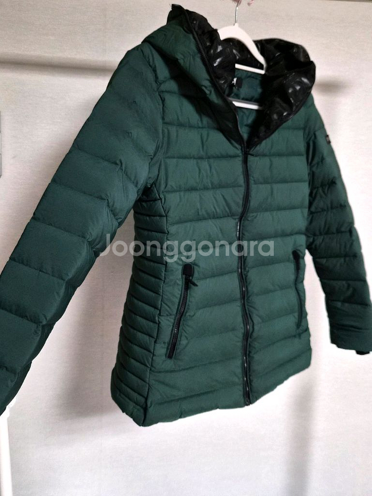 미착용 L) DKNY GOLF 경량 구스다운패딩--1