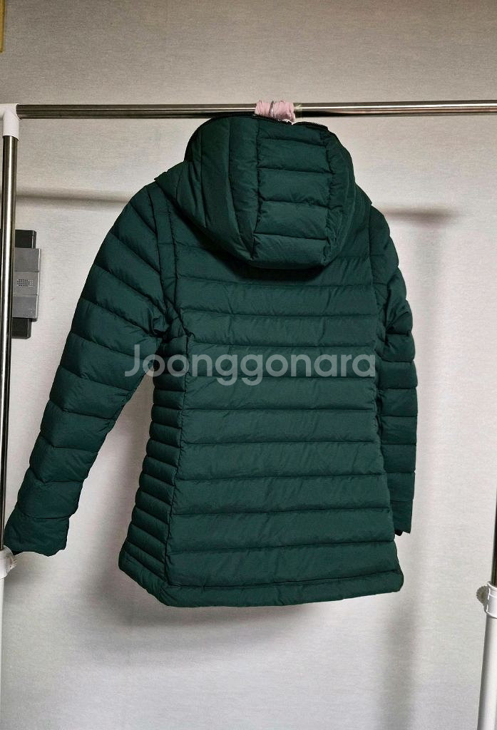미착용 L) DKNY GOLF 경량 구스다운패딩--4