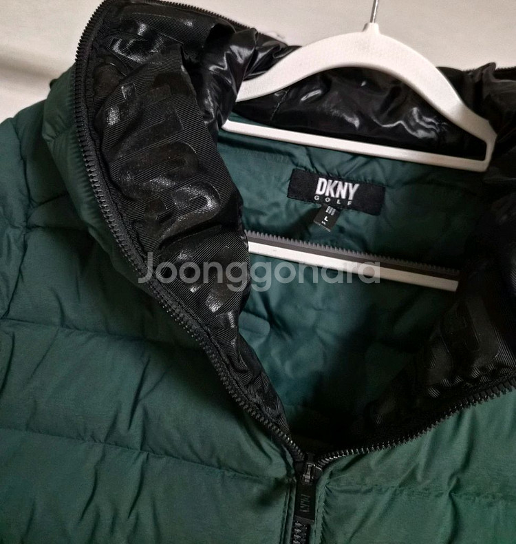 미착용 L) DKNY GOLF 경량 구스다운패딩--2