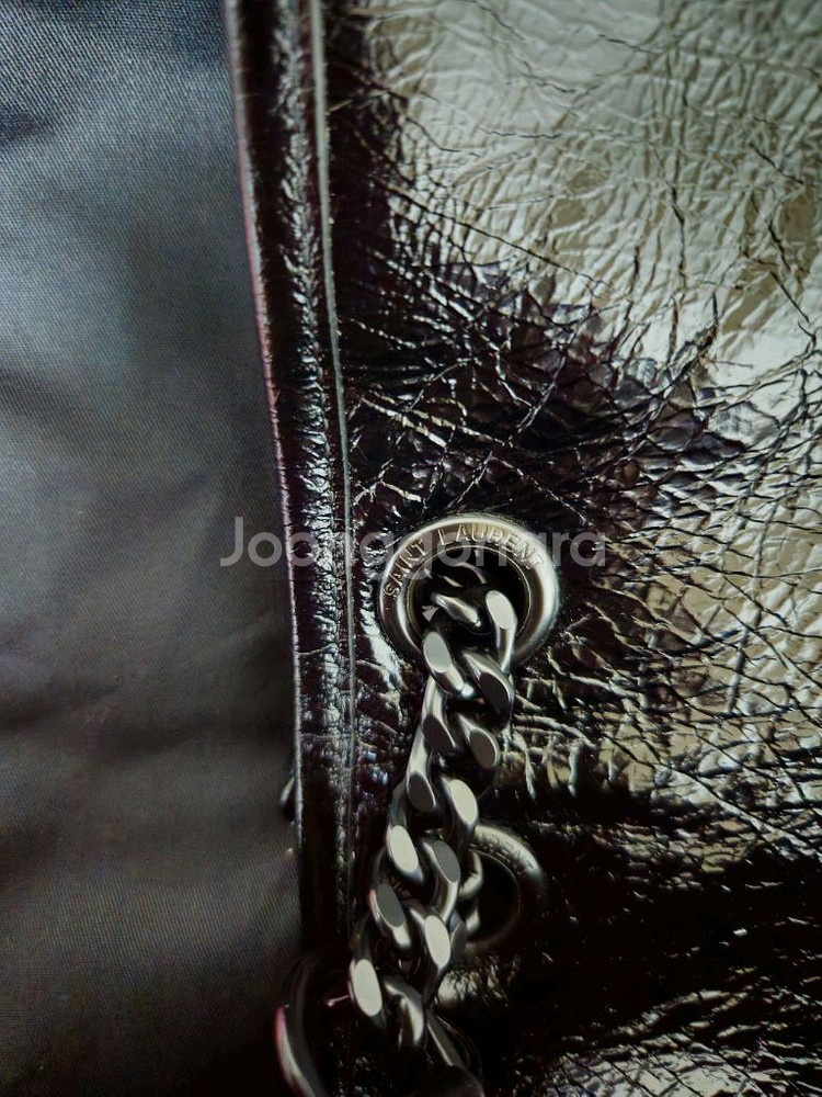 생로랑 니키백 블랙체인(가격내림)--5