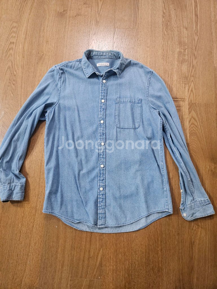 남성 데님 셔츠 (청셔츠) M사이즈--0