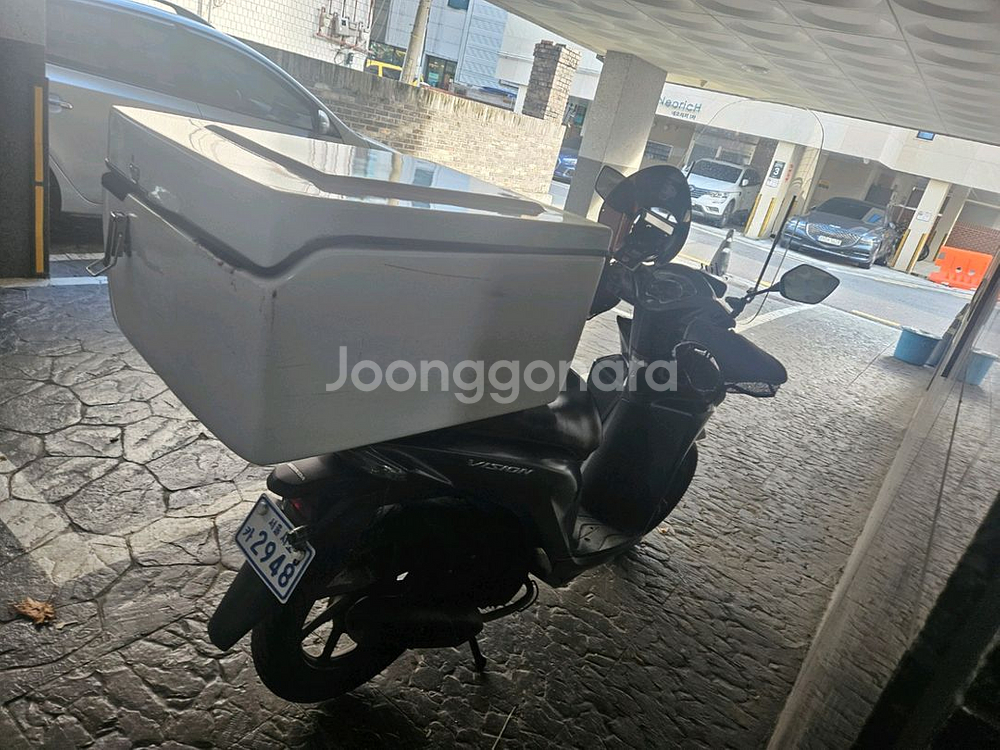 (23년식)혼다비전 110 배달셋팅 되어있는 것 팝니다--0