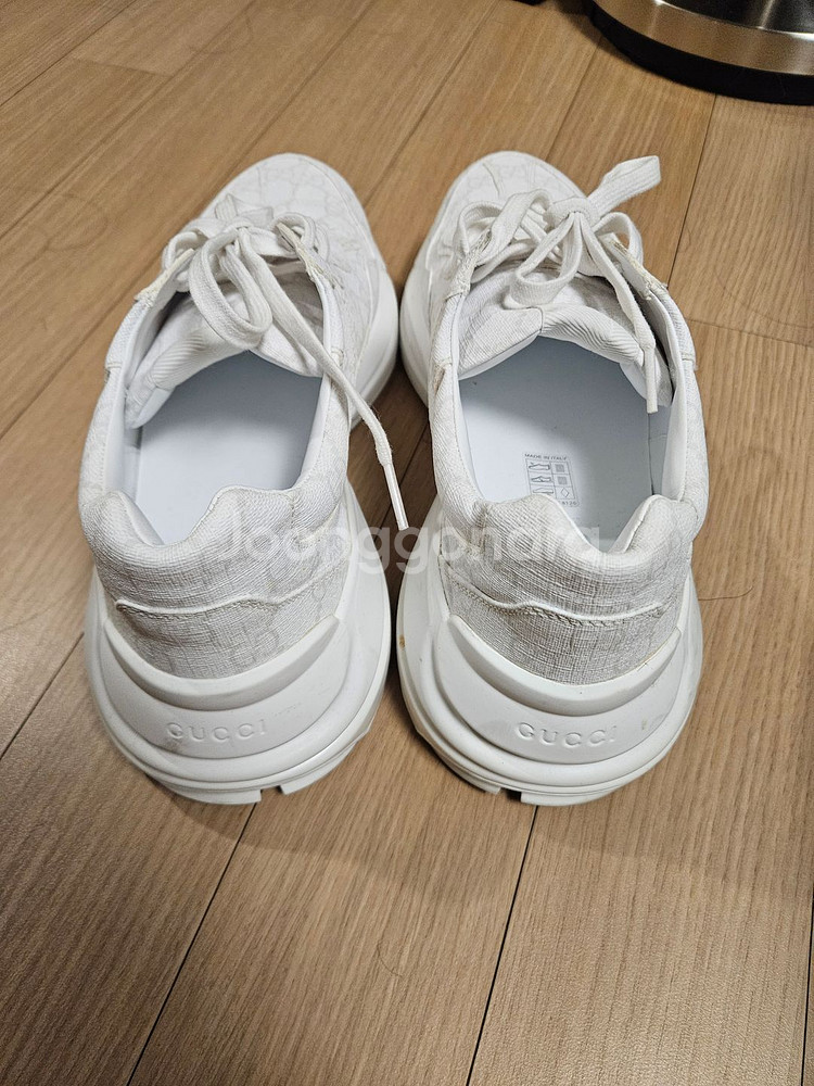 구찌 라이톤 스니커즈 신발 44사이즈--2