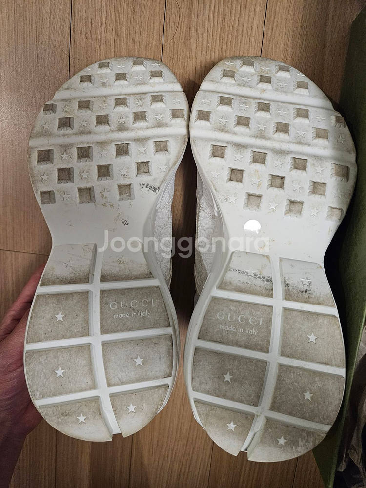 구찌 라이톤 스니커즈 신발 44사이즈--4