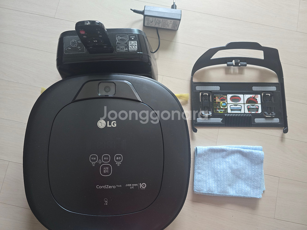 LG 코드제로 로봇청소기 VR6480--0